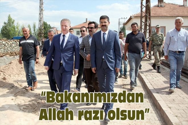 Bakanımızdan  Allah razı olsun