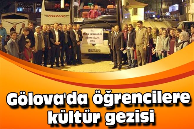 Gölova´da öğrencilere kültür gezisi