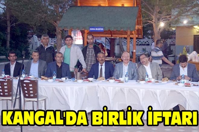 KANGAL´DA BİRLİK İFTARI
