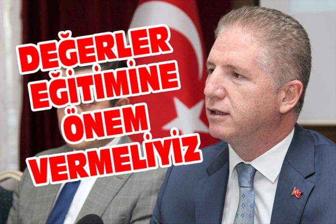 DEĞERLER EĞİTİMİNE ÖNEM VERMELİYİZ