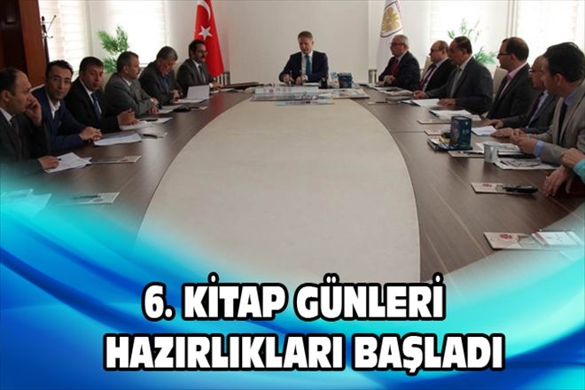 6. KİTAP GÜNLERİ  HAZIRLIKLARI BAŞLADI
