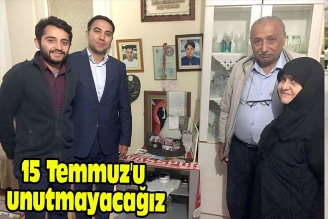 15 Temmuz´u unutmayacağız