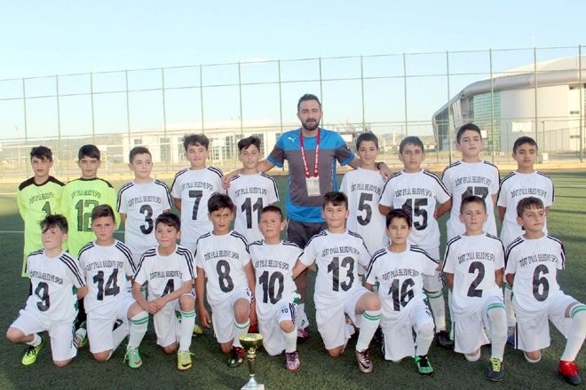 BELEDİYESPOR U-11 ŞAMPİYONU OLDU