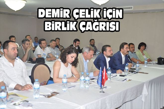 DEMiR ÇELiK iÇiN BiRLiK ÇAĞRISI