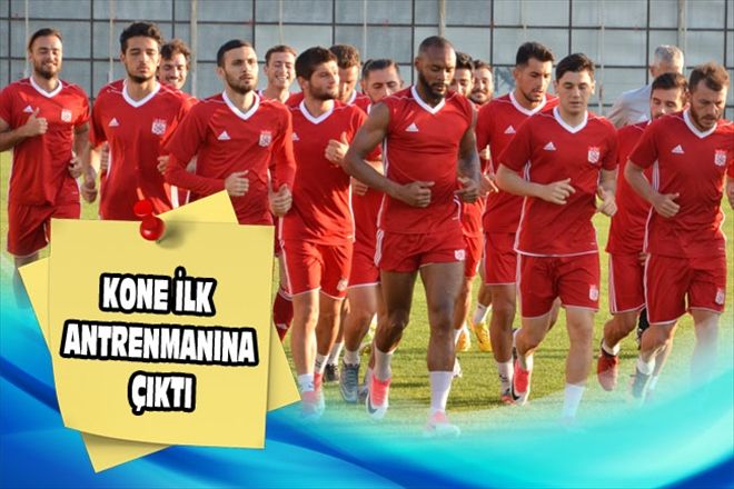 KONE İLK ANTRENMANINA ÇIKTI