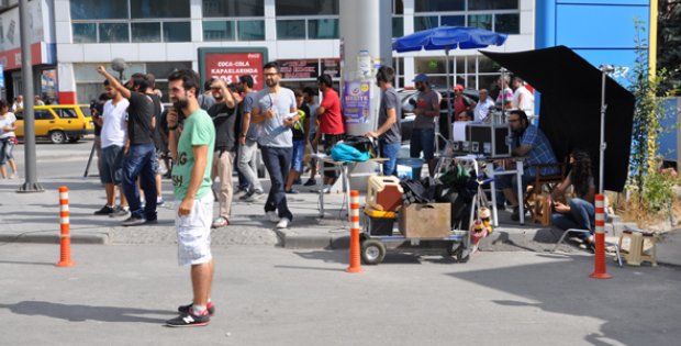 Film çekimine yoğun ilgi