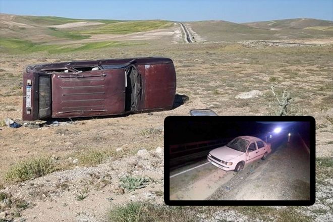 İki ayrı trafik kazasında 8 KİŞİ YARALANDI
