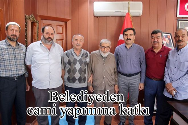 Belediyeden cami yapımına katkı