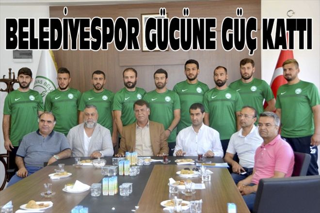 BELEDİYESPOR GÜCÜNE GÜÇ KATTI