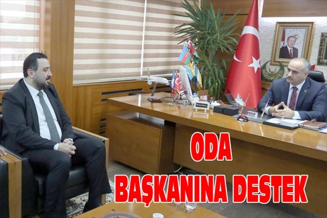ODA BAŞKANINA DESTEK 