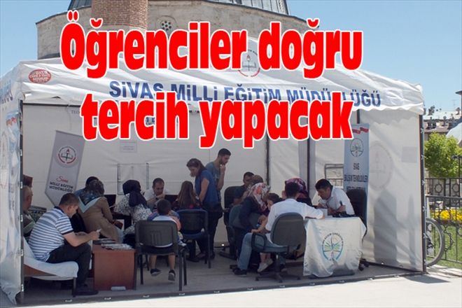 Öğrenciler doğru tercih yapacak