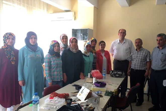 Gümüş işleme kursu açıldı