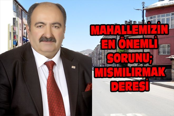 MAHALLEMİZİN EN ÖNEMLİ SORUNU; MISMILIRMAK DERESİ 