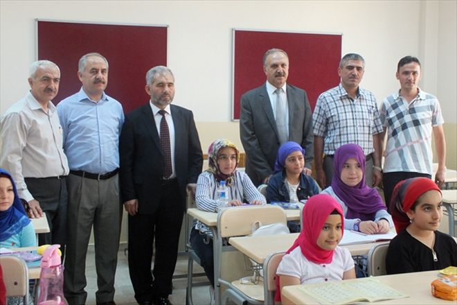 Altınsoy´dan hafızlık kursu öğrencilerine ziyaret