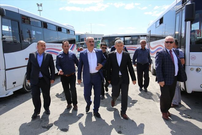 BAŞKAN AYDIN´DAN ŞOFÖRLERE TEŞEKKÜR