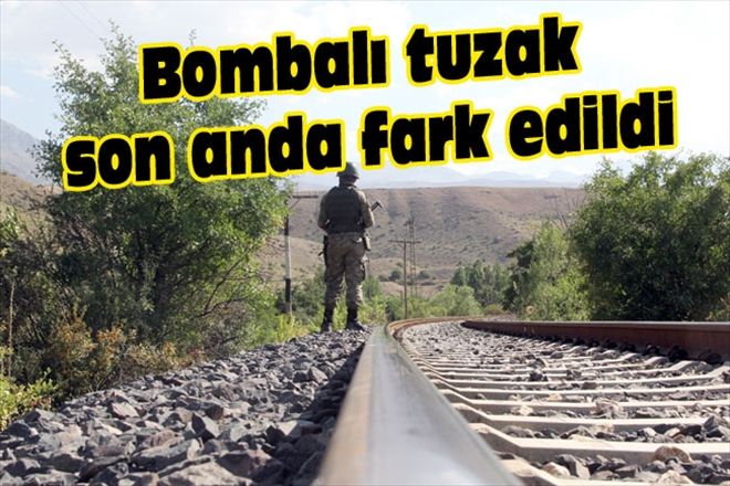 Bombalı tuzak son anda fark edildi