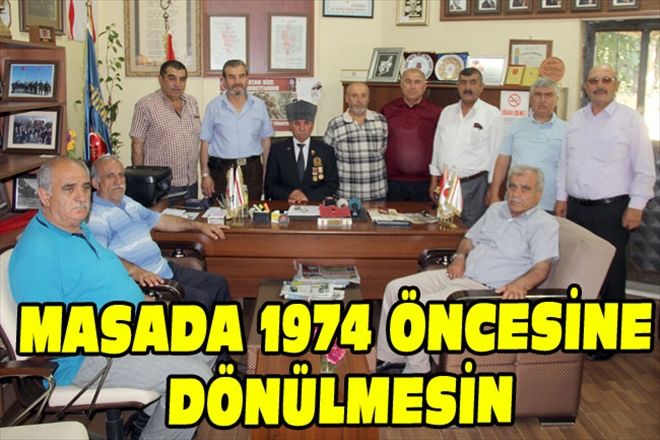 MASADA 1974 ÖNCESİNE DÖNÜLMESİN