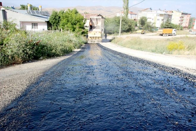 Suşehri´nde asfalt çalışmaları