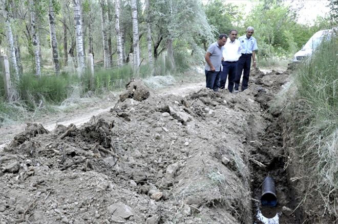 Kanalizasyon sorununu ortadan kaldıracağız