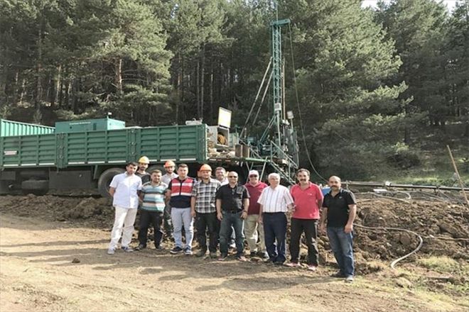 Kaymakam Başak, gölet çalışmalarını inceledi