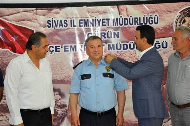 İlçe emniyetinde terfi heyecanı
