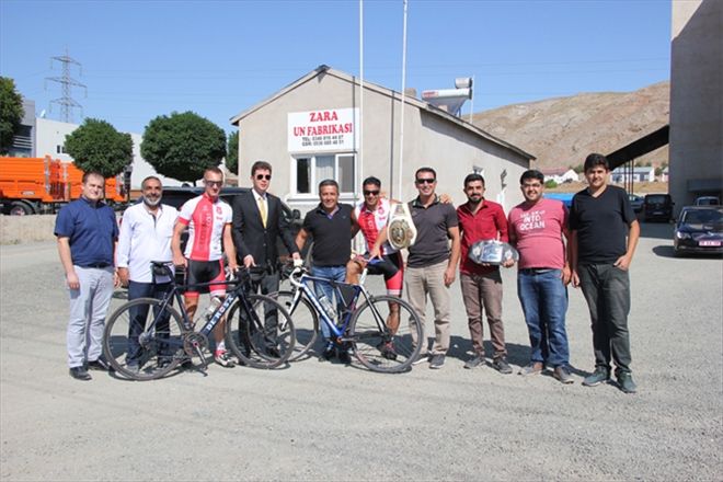 Stuttgart´tan Erzincan´a dostluk için pedal çeviriyorlar