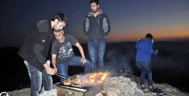 Dağcılar iftarda buluştu