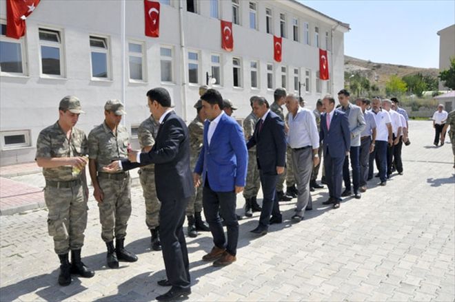 Gürün´de bayramlaşma yapıldı