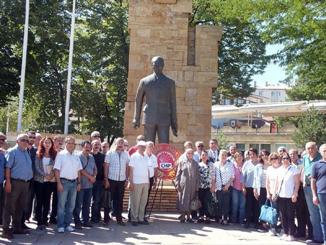  CHP´nin  kuruluş yıl dönümü törenle kutlandı