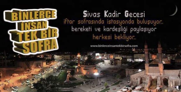 Binlerce İnsan Tek Bir Sofra