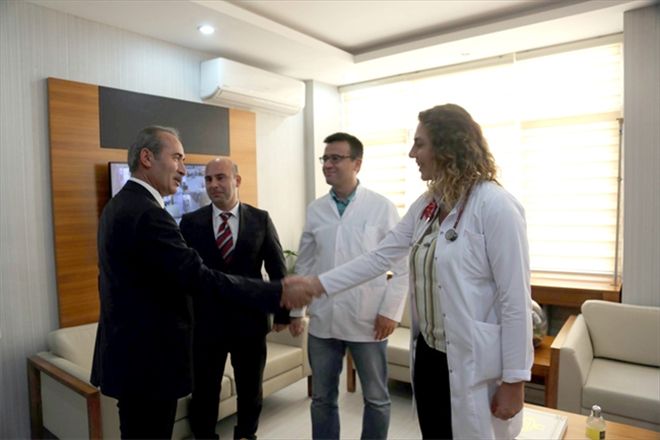 CÜ´ye atanan uzman doktorlar göreve başladı