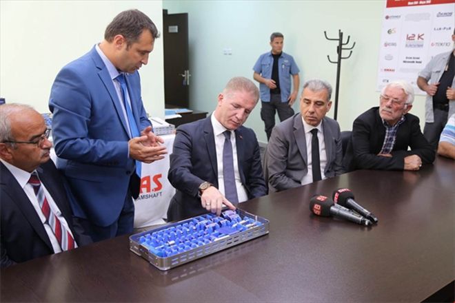 VALİ GÜL ESTAŞ´I ZİYARET ETTİ