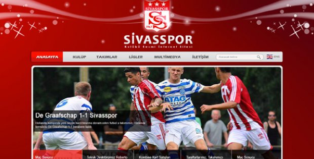 Sivasspor´un resmi internet sitesi yenileniyor