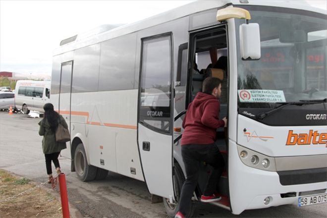 Üniversite´de ring seferleri başladı