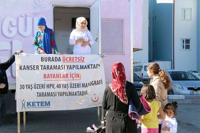 40-69 yaş aralığındaki kadınlara kanser taraması