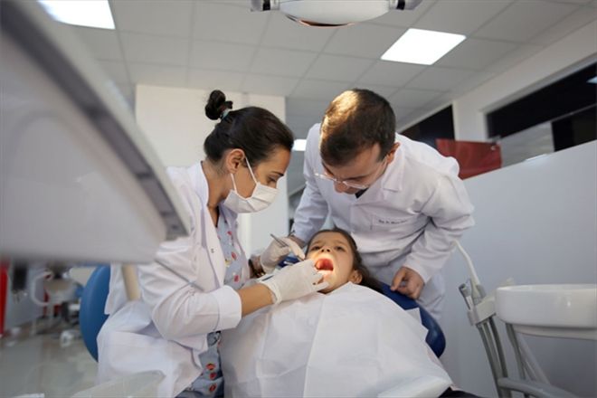 Kimsesiz çocuklar taramadan geçirildi