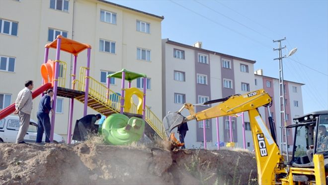 Ucu tehlikeye çıkan kaydırak kaldırıldı 