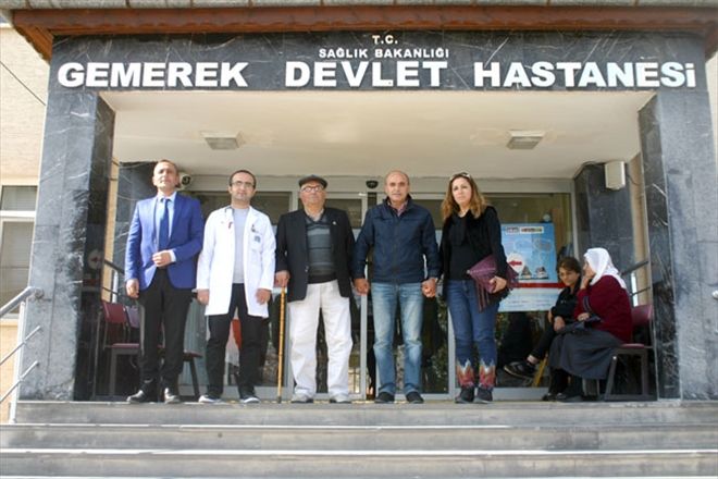 Tüm birikimini tedavi için  gittiği hastaneye bağışladı