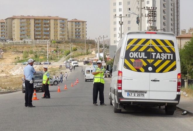 160 öğrenci servisi denetlendi 