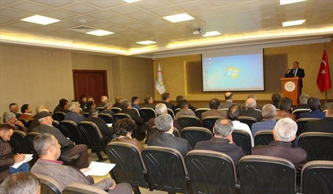 KÖY MUHTARLARI BİLGİLENDİRİLDİ