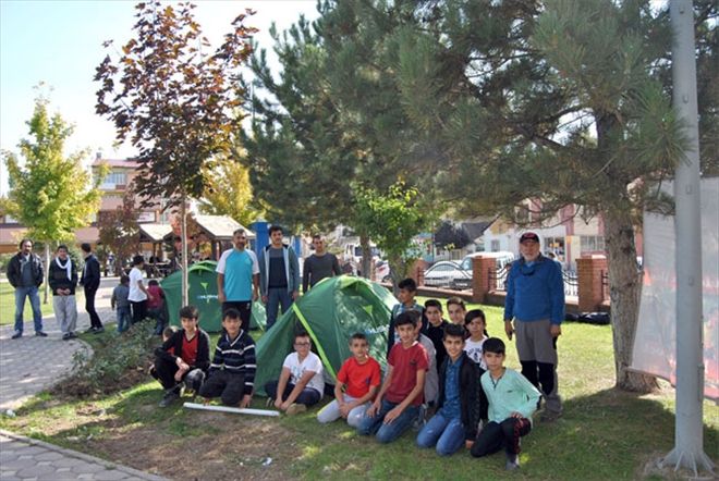 Çimler ezilmesin