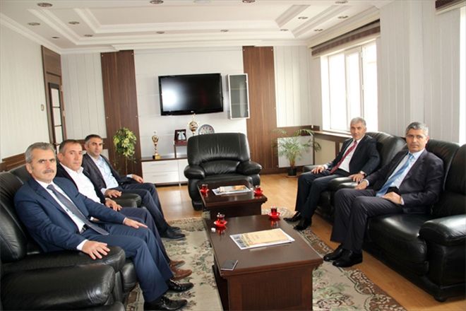Şebinkarahisar Belediyesinden Yüksel´e ziyaret