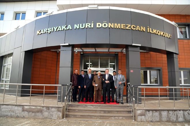 Nuri Dönmezcan´ın ismi ilkokula verildi