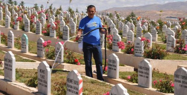 Cezası mezarlara bakmak