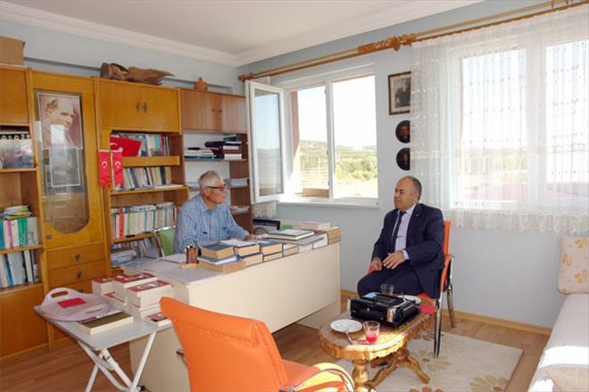 Yıldız´dan duayen çiftçi Okatan´a ziyaret