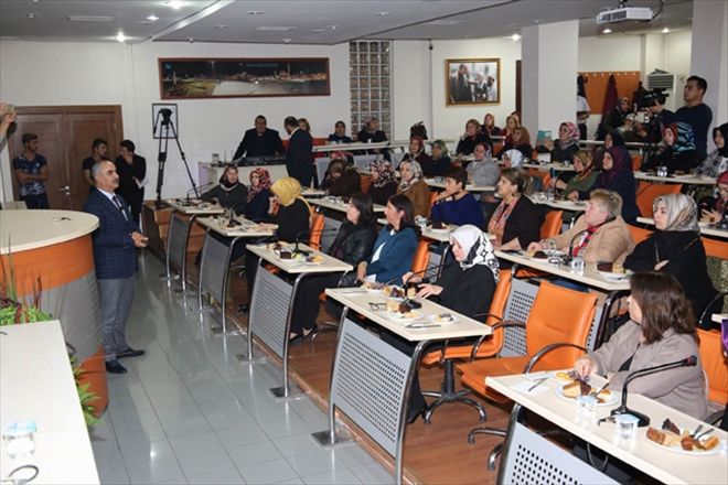 BAŞKAN AYDIN BELEDİYE PROJELERİNİ ANLATTI