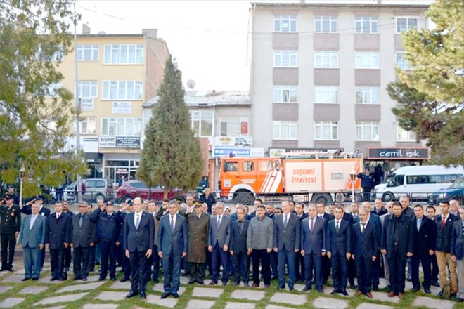 İlçelerde Atatürk´ü anma törenleri düzenlendi