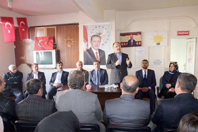 AK Parti milletvekilleri teşkilatları ziyaret etti 
