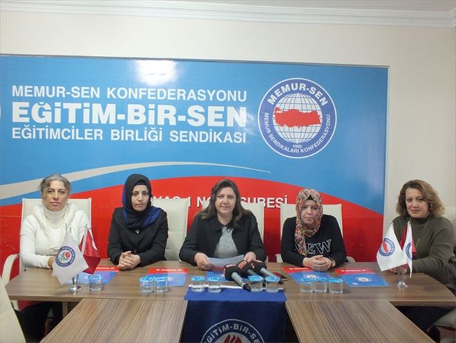 Eğitim-Bir-Sen kadına şiddeti kınadı