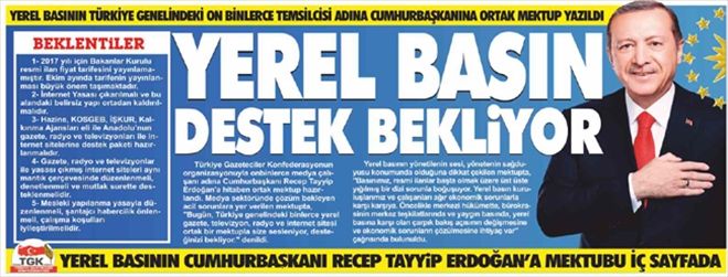 TGK TEMSİLCİLERİNİN GİRİŞİMLERİ ANADOLU BASININA GÜÇ VERİYOR